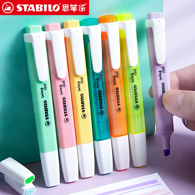 Stabilo Marker Boss - ドイツ Stabilo 蛍光ペン 275 マカロンカラーマーカーペン学生ノート安全な非毒性環境に優しい学用品文具