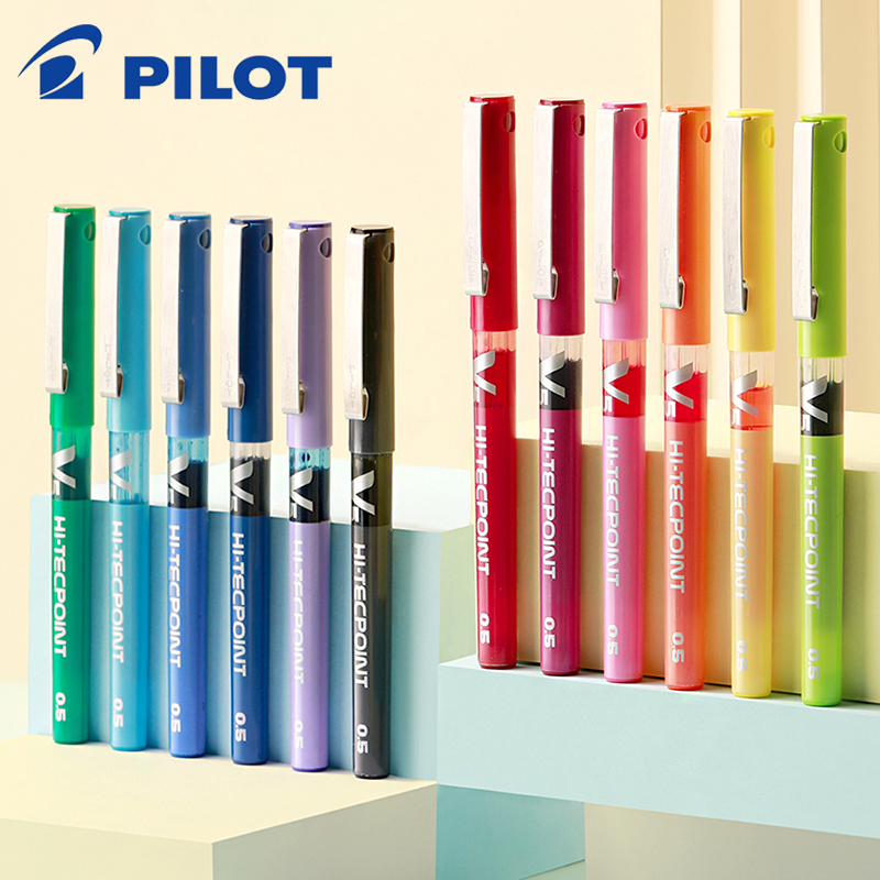 Pilot Pen V5 - 日本のパイロット-ジェルペン,大容量インクマーカー,文房具,事務用品,BX-V5mm