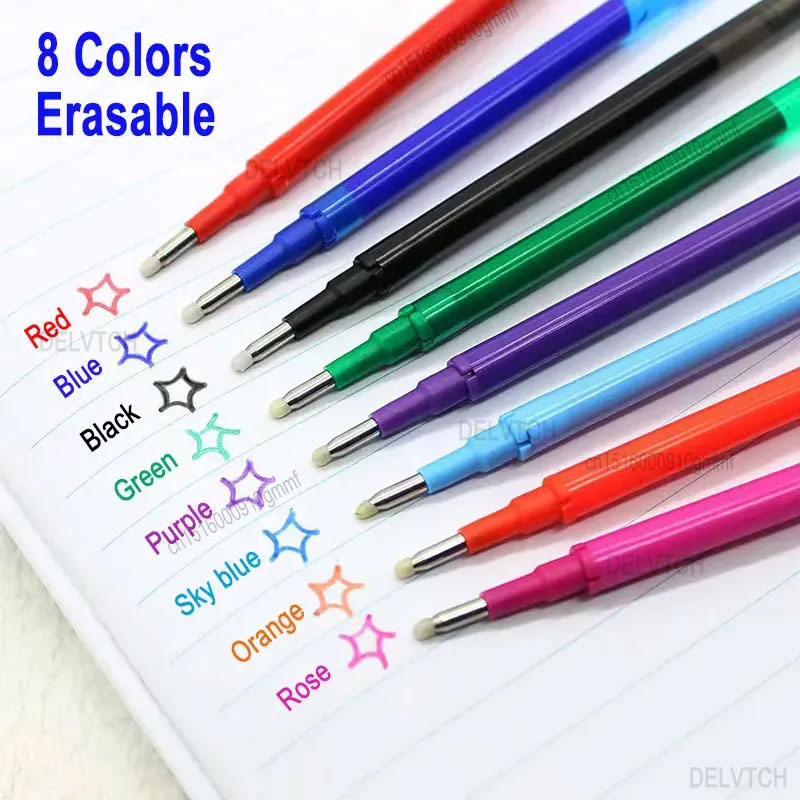 8 ピース/セット 0.7 ミリメートル消去可能なゲルペンリ - Pilot Pen Frixion のレビューと価格