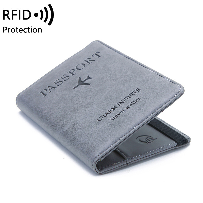 ユニセックス PU レザー パスポート ホルダー - RFI - Index Card Holder のレビューと価格