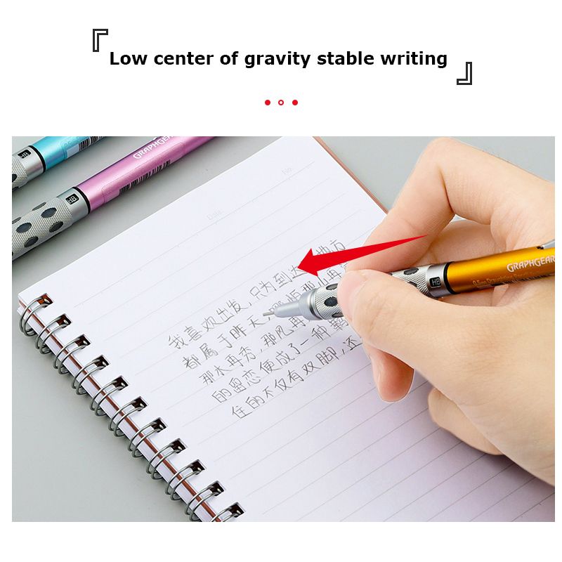 日本ぺんてる シャープペンシル GraphGear 1000 - Pentel Pen Energel のレビューと価格