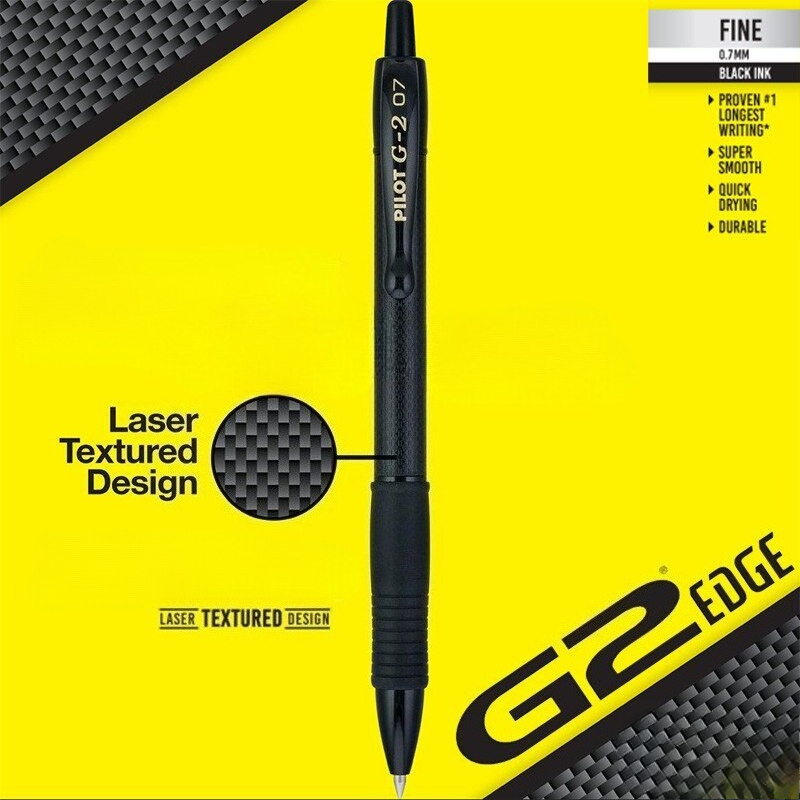日本パイロット ボールペン カーボンファイバーテクスチャー  - Pilot Pen G2 のレビューと価格