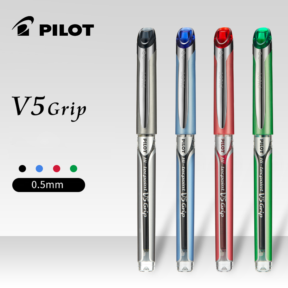 パイロット V5 ストレート液体ニードルペングリップゴム B - Pilot Pen V5 のレビューと価格