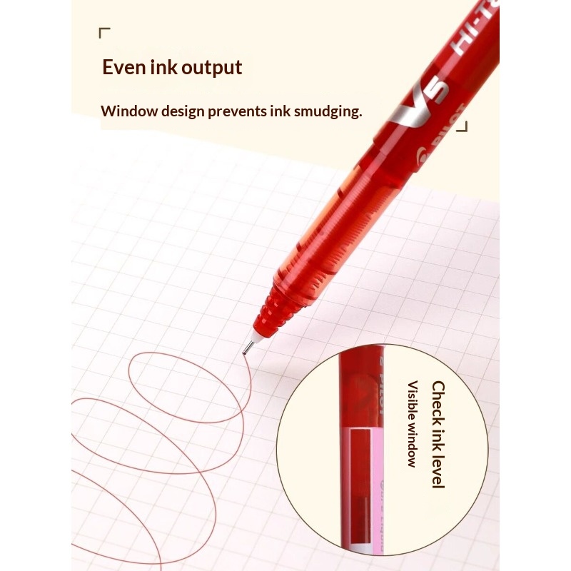 パイロットローラーボールペン、BXC V5 V7 Hi-Te - Pilot Pen V5 のレビューと価格