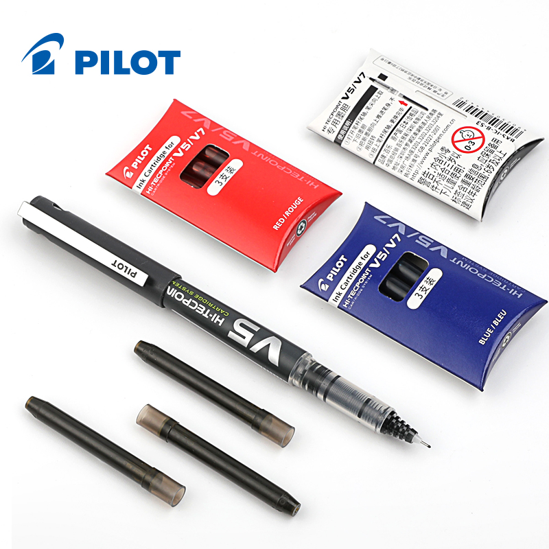 パイロットIC-50/100インクカートリッジ万年筆sndゲ - Pilot Pen V5 のレビューと価格