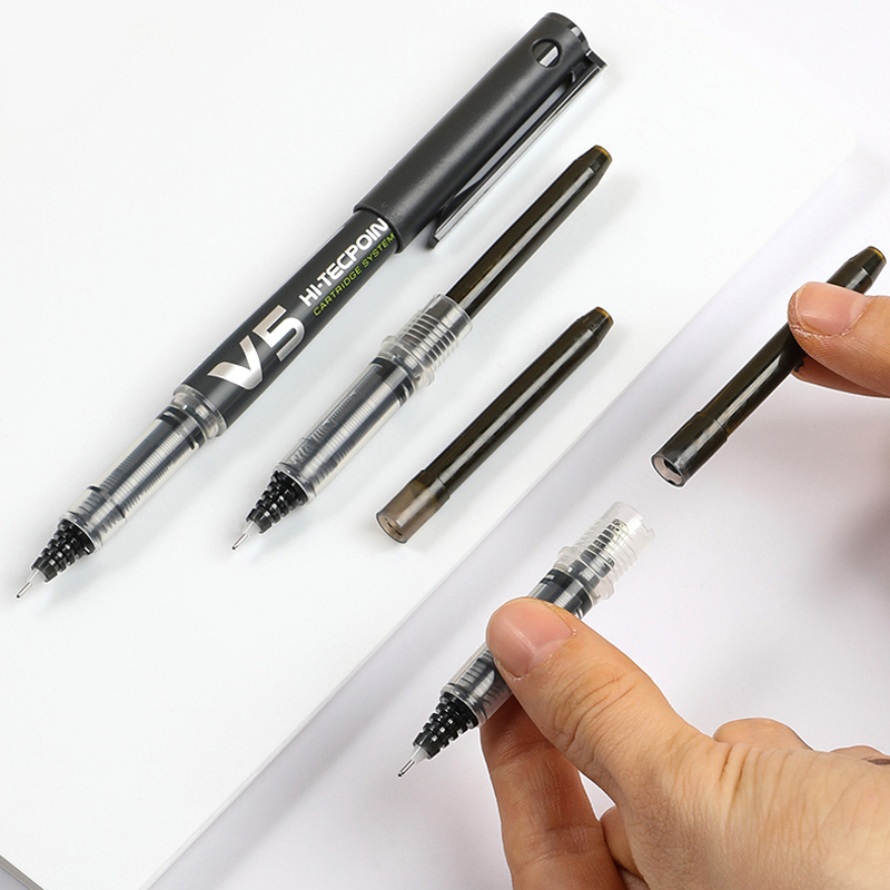 パイロットジェルペンリフィル詰め替え可能なv5/v7ロールボ - Pilot Pen V5 のレビューと価格